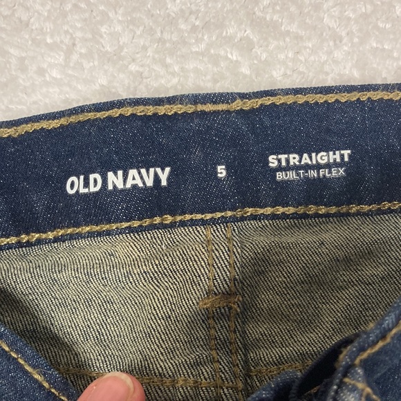 Old navy straight built in flex boys size 5 - Picture 7 of 9